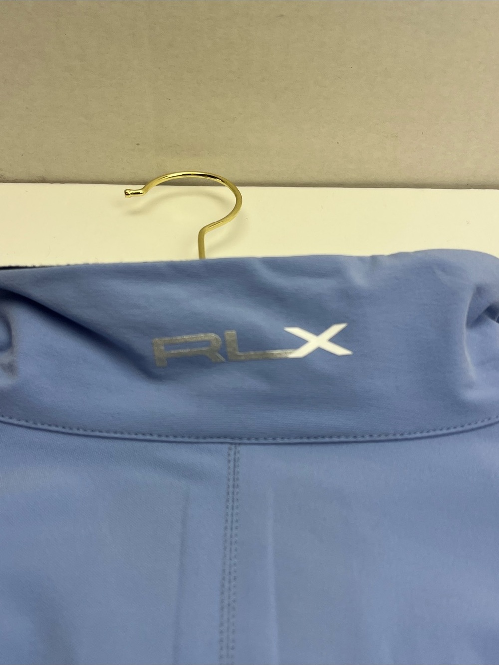 RLX Ralph Lauren Mens Pullover Quarter Zip Wicking Mock Jacket Blue Size XL NEW - Picture 10 of 11